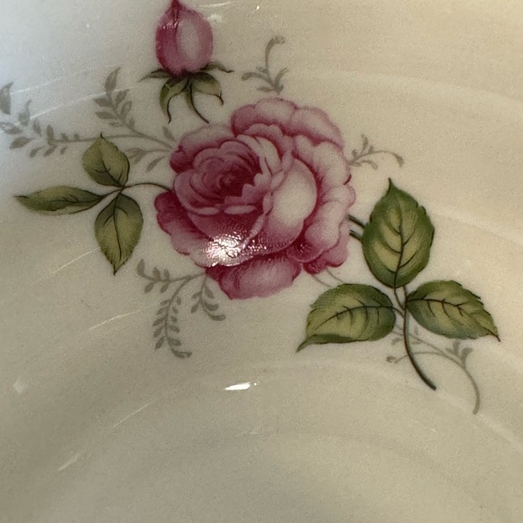 Rosenthal Courtship Flat Cream Soup Bowl & Saucer set pompadour - Picture 12 of 13